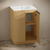 Swiss Madison St. Tropez 24" Freestanding Bathroom Vanity - Natural Oak with White Sink Top - SM-BV0801NO