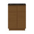 Swiss Madison St. Tropez 24" Freestanding Bathroom Vanity - Brown Oak with Black Sink Top - SM-BV0801BO-MB