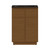 Swiss Madison St. Tropez 24" Freestanding Bathroom Vanity - Brown Oak with Black 3-Hole Centerset Sink Top - SM-BV0801BO-3CMB