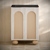Swiss Madison Plaisir II 24" Freestanding Bathroom Vanity - White Oak with Black Sink Top - SM-BV0701WO-MB