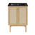 Swiss Madison Classe 24" Freestanding Bathroom Vanity - Natural Oak with Black Sink Top - SM-BV662NOMB