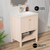 Swiss Madison Chateau 24" Freestanding Bathroom Vanity - White Oak with White Sink Top - SM-BV0601WO