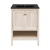 Swiss Madison Chateau 24" Freestanding Bathroom Vanity - White Oak with Black 3-Hole Widespread Sink Top - SM-BV0601WO-3WMB