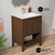 Swiss Madison Chateau 24" Freestanding Bathroom Vanity - Brown Oak with White Sink Top - SM-BV0601BO