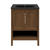 Swiss Madison Chateau 24" Freestanding Bathroom Vanity - Brown Oak with Black Sink Top - SM-BV0601BO-MB