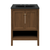 Swiss Madison Chateau 24" Freestanding Bathroom Vanity - Brown Oak with Black 3-Hole Widespread Sink Top - SM-BV0601BO-3WMB
