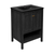 Swiss Madison Chateau 24" Freestanding Bathroom Vanity - Black Oak with Black Sink Top - SM-BV0601AO-MB