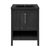 Swiss Madison Chateau 24" Freestanding Bathroom Vanity - Black Oak with Black 3-Hole Widespread Sink Top - SM-BV0601AO-3WMB