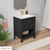 Swiss Madison Chateau 24" Freestanding Bathroom Vanity Cabinet without Top - Black Oak - SM-BV0601AO-C