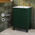 Swiss Madison Cascade 24" Freestanding Bathroom Vanity - Green Oak with White Sink Top - SM-BV470GA