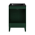 Swiss Madison Cascade 24" Freestanding Bathroom Vanity - Green Oak with Black 3-Hole Widespread Sink Top - SM-BV470GA-3WMB