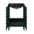 Swiss Madison Cascade 24" Freestanding Bathroom Vanity - Green Oak with Black 3-Hole Widespread Sink Top - SM-BV470GA-3WMB