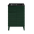 Swiss Madison Cascade 24" Freestanding Bathroom Vanity - Green Oak with Black 3-Hole Widespread Sink Top - SM-BV470GA-3WMB