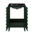 Swiss Madison Cascade 24" Freestanding Bathroom Vanity - Green Oak with Black 3-Hole Centerset Sink Top - SM-BV470GA-3CMB