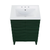 Swiss Madison Cascade 24" Freestanding Bathroom Vanity - Green Oak with White 3-Hole Widespread Sink Top - SM-BV470GA-3W