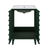 Swiss Madison Cascade 24" Freestanding Bathroom Vanity - Green Oak with White 3-Hole Centerset Sink Top - SM-BV470GA-3C