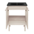 Swiss Madison Bron 24" Freestanding Bathroom Vanity - White Oak with Black Sink Top - SM-BV6201WO-MB