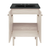 Swiss Madison Bron 24" Freestanding Bathroom Vanity - White Oak with Black 3-Hole Widespread Sink Top - SM-BV6201WO-3WMB