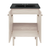 Swiss Madison Bron 24" Freestanding Bathroom Vanity - White Oak with Black 3-Hole Centerset Sink Top - SM-BV6201WO-3CMB