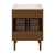 Swiss Madison Bron 24" Freestanding Bathroom Vanity - Brown Oak with White Sink Top - SM-BV6201BO