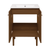 Swiss Madison Bron 24" Freestanding Bathroom Vanity - Brown Oak with White Sink Top - SM-BV6201BO
