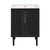 Swiss Madison Bron 24" Freestanding Bathroom Vanity - Black Oak with White 3-Hole Centerset Sink Top - SM-BV6201AO-3C