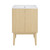 Swiss Madison Bosse 24" Freestanding Bathroom Vanity - Natural Oak with White Sink Top - SM-BV8801NO