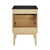 Swiss Madison Bosse 24" Freestanding Bathroom Vanity - Natural Oak with Black Sink Top - SM-BV8801NOMB