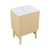 Swiss Madison Bosse 24" Freestanding Bathroom Vanity - Natural Oak with White 3-Hole Centerset Sink Top - SM-BV8801NO-3