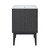 Swiss Madison Bosse 24" Freestanding Bathroom Vanity - Black Oak with White Sink Top - SM-BV8801AO
