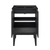 Swiss Madison Bosse 24" Freestanding Bathroom Vanity - Black Oak with Black Sink Top - SM-BV8801AOMB