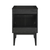Swiss Madison Bosse 24" Freestanding Bathroom Vanity - Black Oak with Black Sink Top - SM-BV8801AOMB