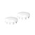 Swiss Madison St Tropez Round Side End Cap - Matte White - SM-TPT10MW