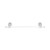 Swiss Madison Verre 24" Acrylic Towel Bar - Chrome - SM-ATB10CH