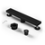 Swiss Madison Voltaire 18" Stainless Steel Linear Shower Drain - Matte Black - SM-SY0501MB