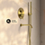 Swiss Madison Ivy 1.8 GPM Wall Mount Fixed Shower Head with Hand Sprayer and Tub Filler - Brushed Gold, Valve Included - SM-SH0901BG Swiss Madison Ivy 1.8 GPM Wall Mount Fixed Shower Head with Hand Sprayer and Tub Filler - Brushed Gold, Valve Included - SM-SH0901BG