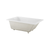 Swiss Madison Voltaire 60" x 30" Reversible Drain Soaking Drop-in Bathtub - Glossy White with Integrated Overflow, Drain Included - SM-DB0512GW