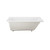 Swiss Madison Voltaire 60" x 36" Reversible Drain Soaking Drop-in Bathtub - Glossy White with Integrated Overflow, Drain Included - SM-DB0516GW