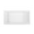 Swiss Madison Voltaire 66" x 36" Reversible Drain Soaking Drop-in Bathtub - Glossy White with Integrated Overflow, Drain Included - SM-DB0515GW