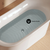 Swiss Madison Cascade 66" Double Slipper Soaking Freestanding Bathtub - Glossy White, Drain Included - SM-FB8601GW