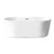 Swiss Madison Nanterre 68" Soaking Freestanding Bathtub - Glossy White, Drain Included - SM-FB9401GW
