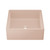 Swiss Madison  Lisse 15.5" Concrete Square Vessel Sink - Matte Blush - SM-VSC101MH