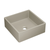 Swiss Madison  Lisse 15.5" Concrete Square Vessel Sink - Matte Taupe - SM-VSC101MU