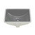 Swiss Madison Plaisir 18.5" Rectangular Ceramic Undermount Bathroom Sink - Matte Gray - SM-UM624MG