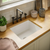 Swiss Madison  Rochelle 24" x 18" ceramic single basin, drop-in/undermount kitchen sink - SM-KU8501GW