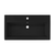 Swiss Madison  Voltaire 32" Rectangle Wall-Mounted Sink - Matte Black - SM-WS292MB