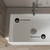 Swiss Madison Elegance 33" Single Basin Fireclay Farmhouse Kitchen Sink - Glossy White - SM-FS3802GW