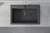 Ruvati 33 x 22 inch epiGranite Drop-in Topmount Granite Composite Quartz Single Bowl Kitchen Sink - Urban Gray - RVG1033UG