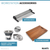 Ruvati Renato Corner Workstation Stainless Steel Undermount Kitchen Sink - RVH8410ST