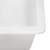Ruvati 33 x 22 inch epiGranite Drop-in Topmount Granite Composite Quartz Double Bowl Kitchen Sink - Arctic White - RVG1347WH